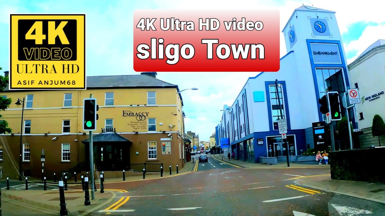 Sligo Town Ireland 4K Ultra HD Video