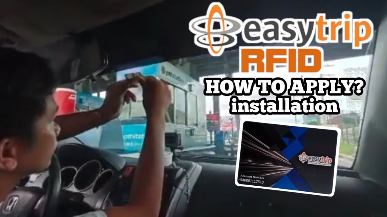 EASYTRIP (RFID) HOW & WHERE TO APPLY/ INSTALL? l STEP BY STEP PROCEDURE
