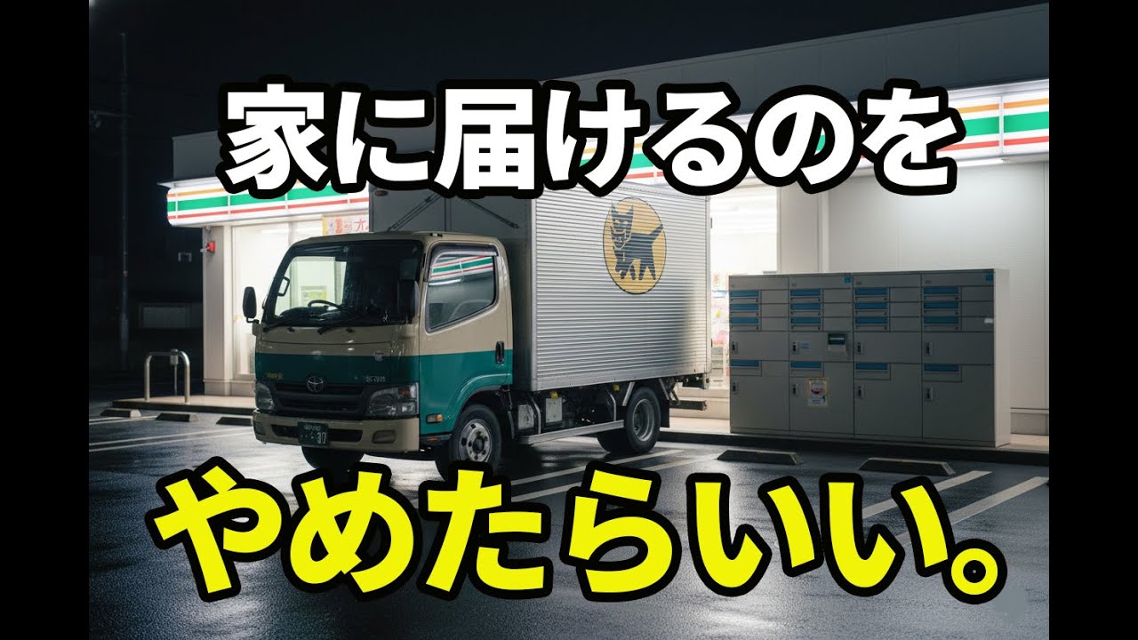 【小言】ヤマト再生の結論｜「自宅配送」をやめた瞬間、物流は黒字に変わる