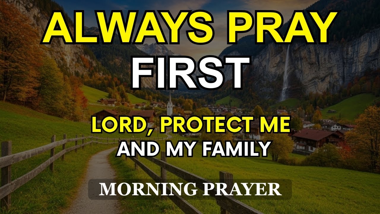 Holy Spirit, Protect Me and My Family | Daily Morning Prayer for Strength and Protection