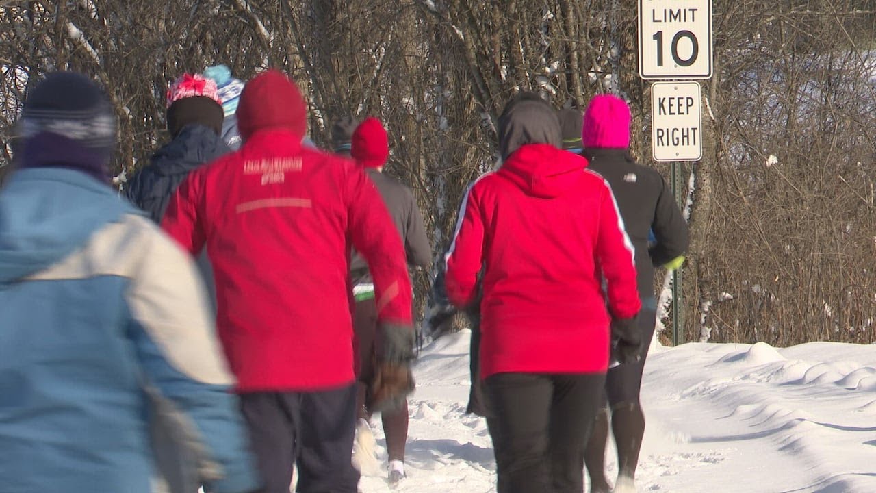 North Country running group kicks off 2026 with New Year’s Day tradition