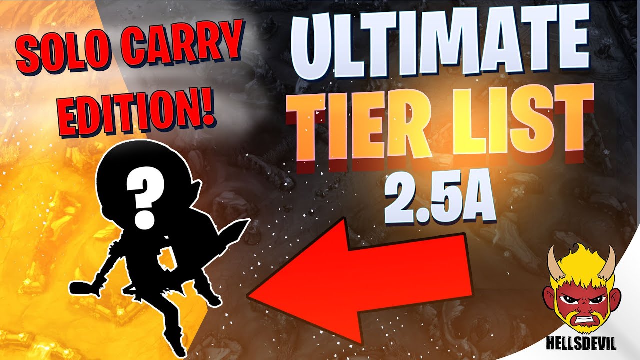 WILD RIFT ULTIMATE TIER LIST (Patch 2.5A) | SOLO CARRY EDITION