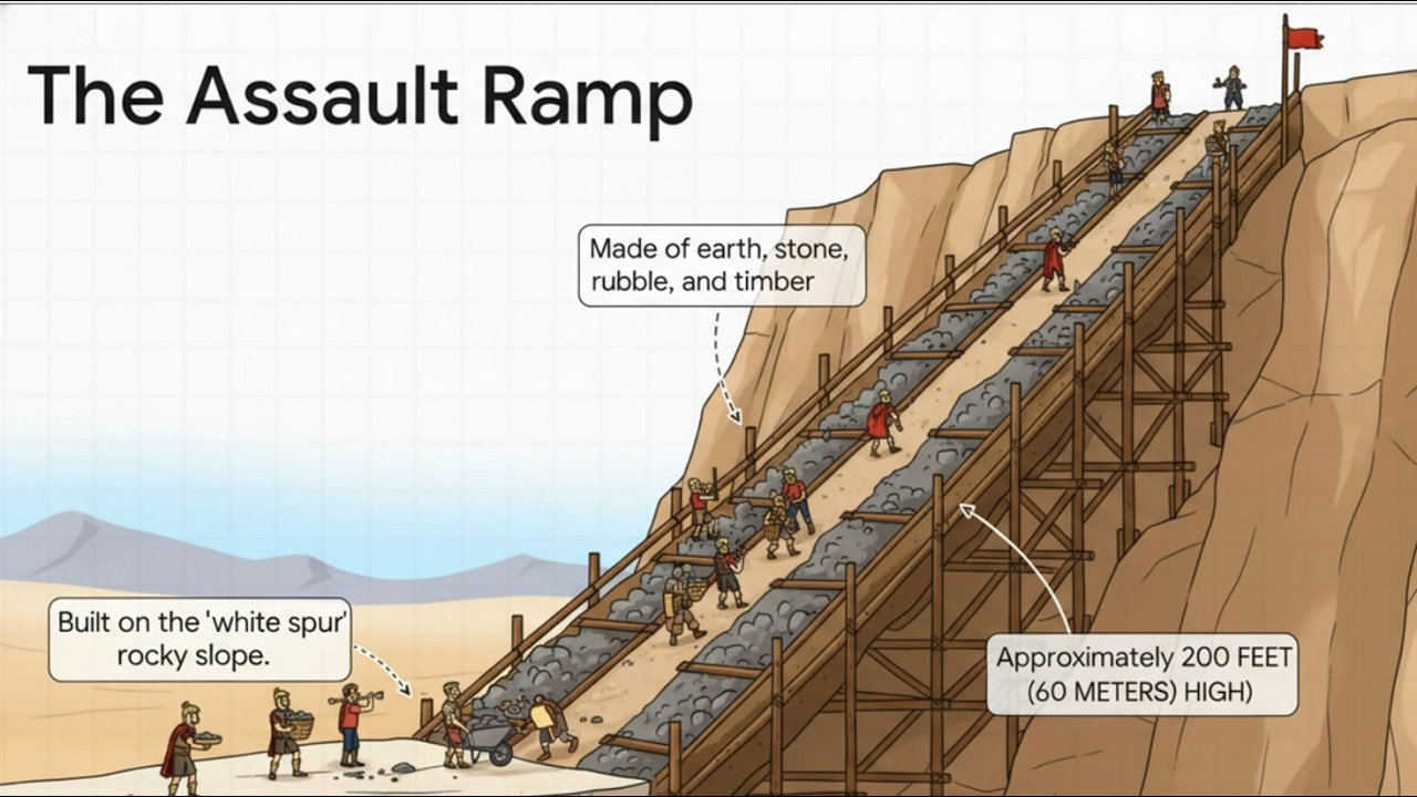 Masada Explained for Kids | Rome vs the Mountain Fortress #masada #historyforkids #revolt