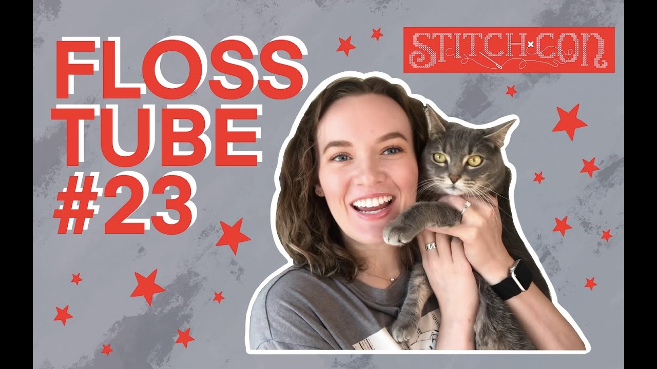 Flosstube #23 - My 2022 StitchCon Experience! - Frizzy Lizzie Stitches