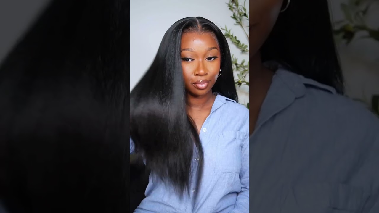 Quick Install using Pre-Plucked Widow's Peak Wig - Outre Perfect Hairline True Frontal