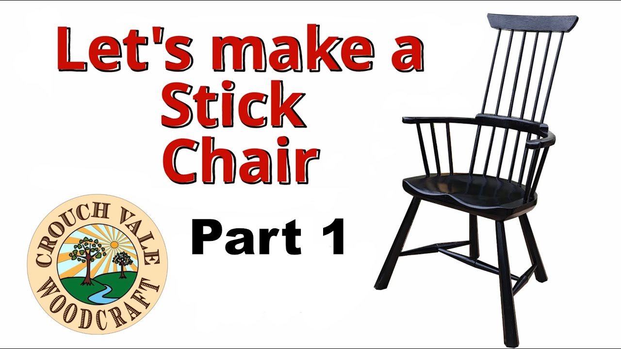 Let's make a stick chair - part one