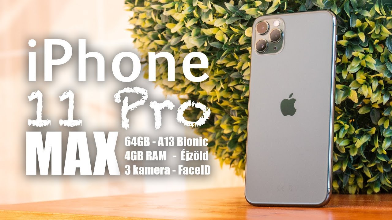 Iphone 11 Pro Max - Ez lesz az új telefonom?