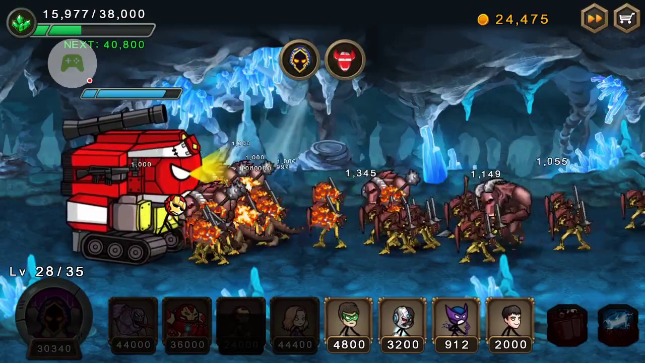 HERO WARS: Super Stickman Defense PVP, mobile strategy game in Jun. 2020.