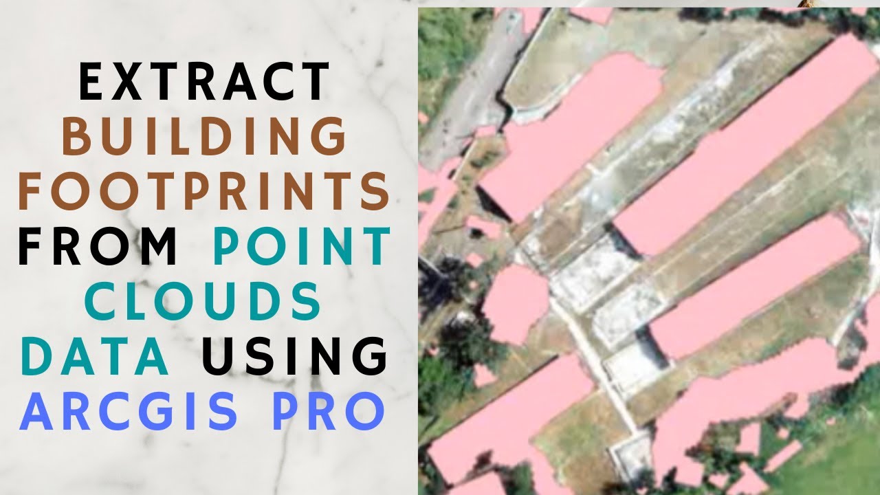 Extract Building Footprints from LIDAR or Photogrammetric Point Clouds Data Using ArcGIS Pro