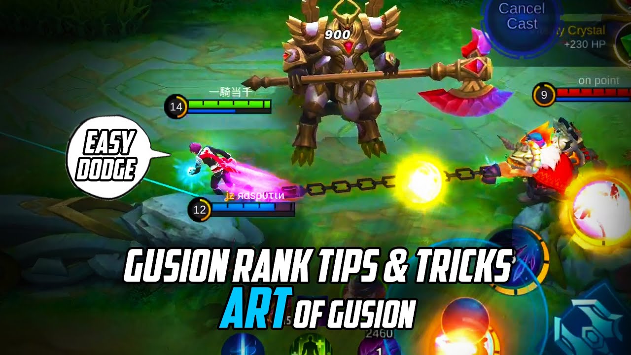 GUSION TUTORIAL RANK GAMEPLAY 2021 | HOW TO PLAY GUSION IN RANK | Mobile Legends