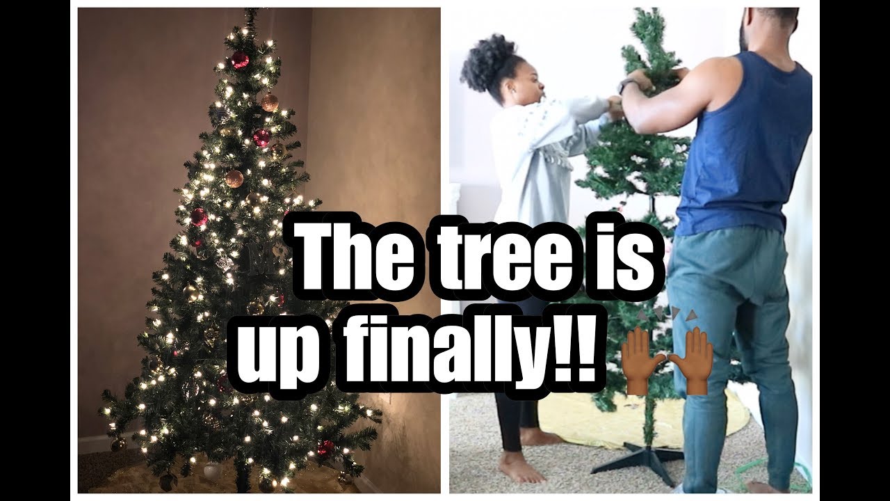 New Mattress, Living Room Camping + Christmas Tree!! | Vlogmas 2018