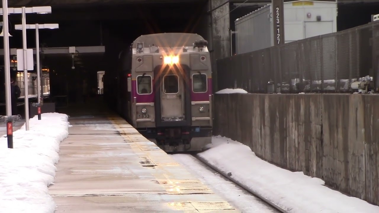 Mbta trains 857 and 654