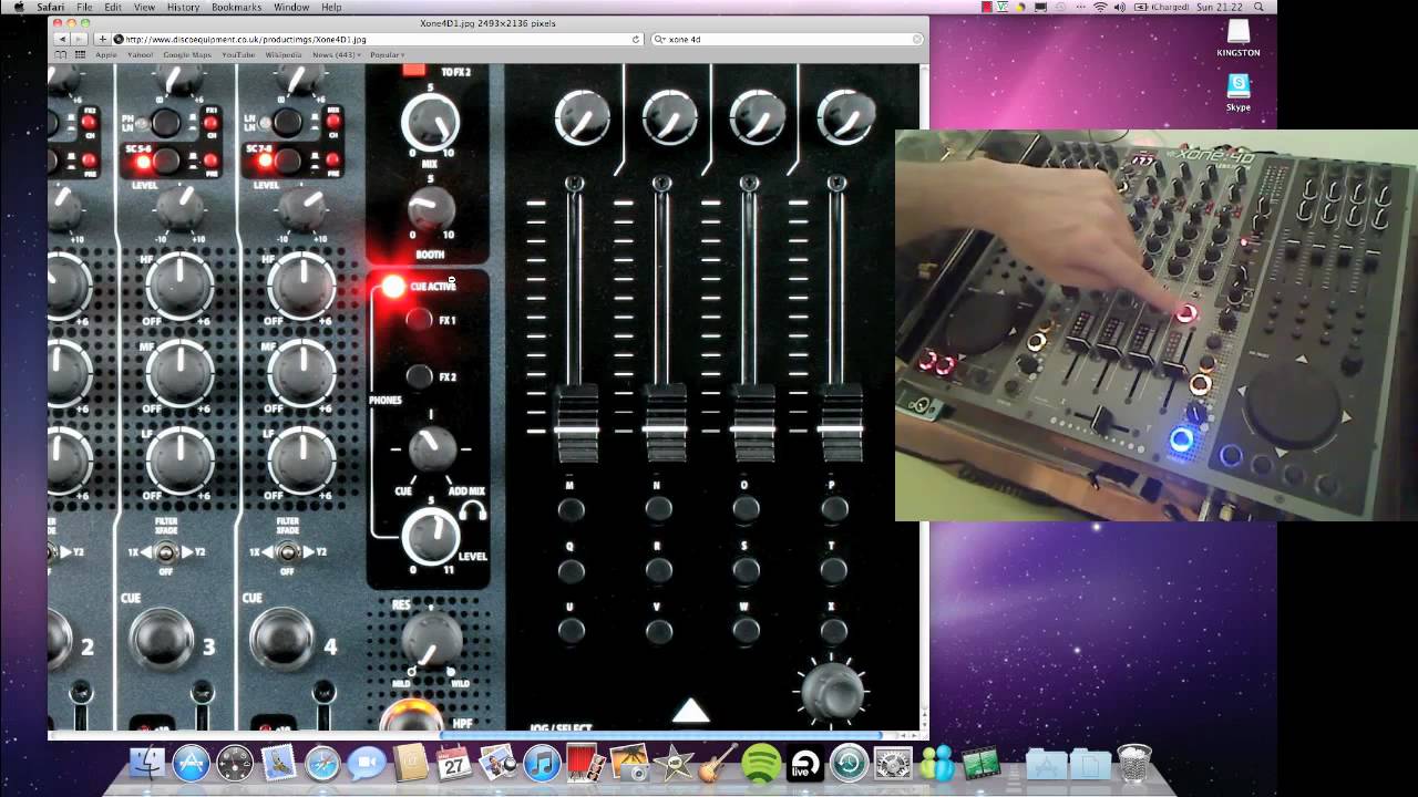 Allen & Heath Xone 4D en Español