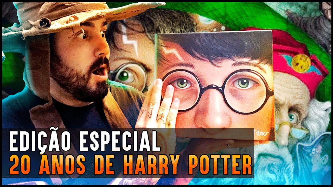 NOVO HARRY POTTER - EDIÇÃO ESPECIAL 20 ANOS (TODOS OS DETALHES)