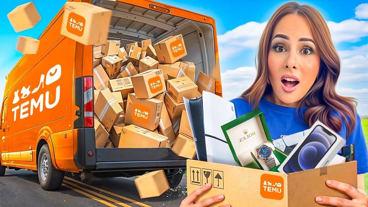 جربنا اغرب 100 منتج على الانترنت من Temu 🎁مقلب بالمربية جاكلين