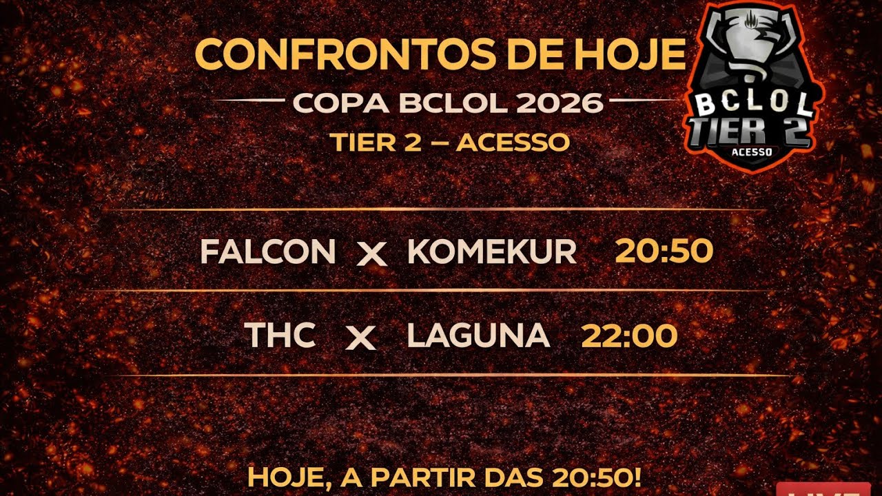 BCLOL Tier 2 Quartas de Final