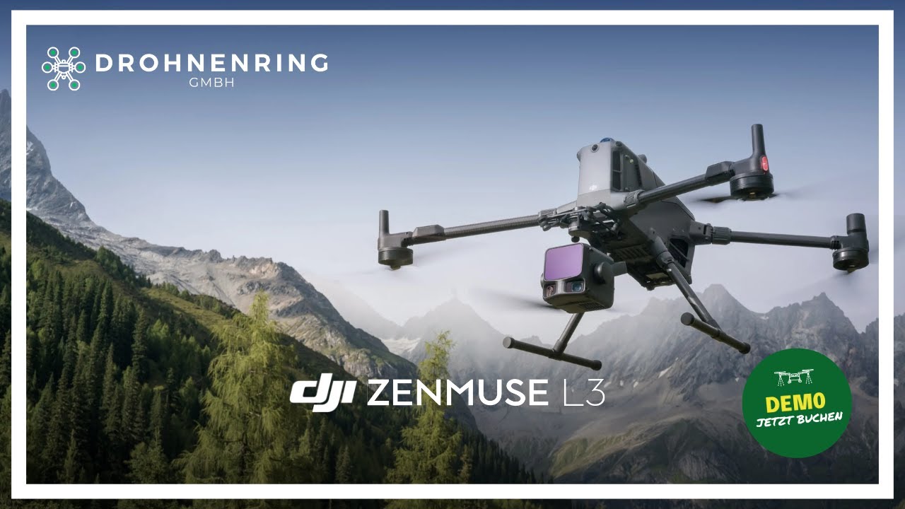 DJI Zenmuse L3 in der Land- und Forstwirtschaft | Pr&auml;zise LiDAR-Vermessung & Waldanalyse