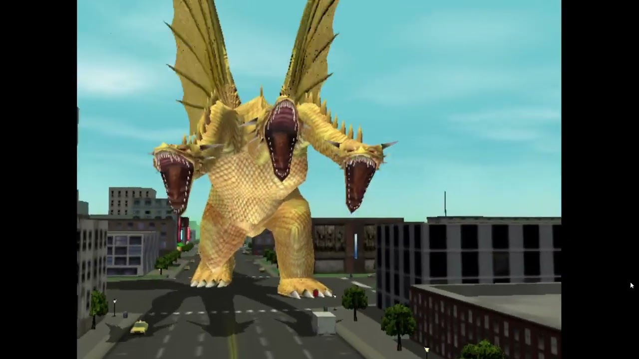 Final battle| Godzilla destroy all monsters melee finale
