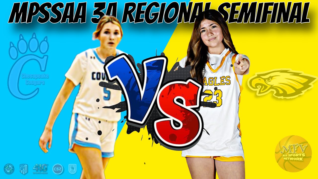 ROAD TO UMBC | MPSSAA GIRLS 3A REGIONAL SEMIFINAL | Chesapeake vs Northeast | Girls Varsity Basketba