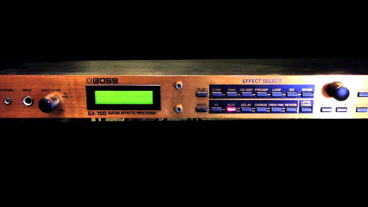 Boss GX-700 Guitar Effects Processor