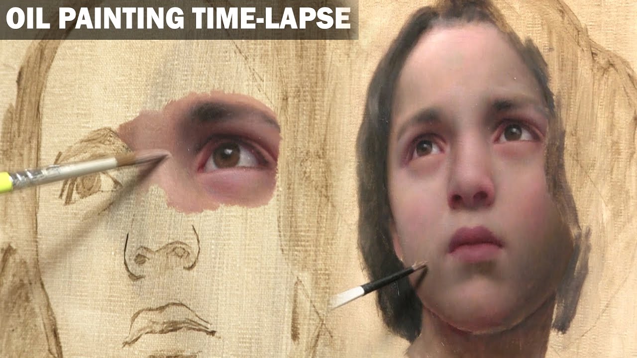 PORTRAIT PAINTING: Oil Painting Time-Lapse