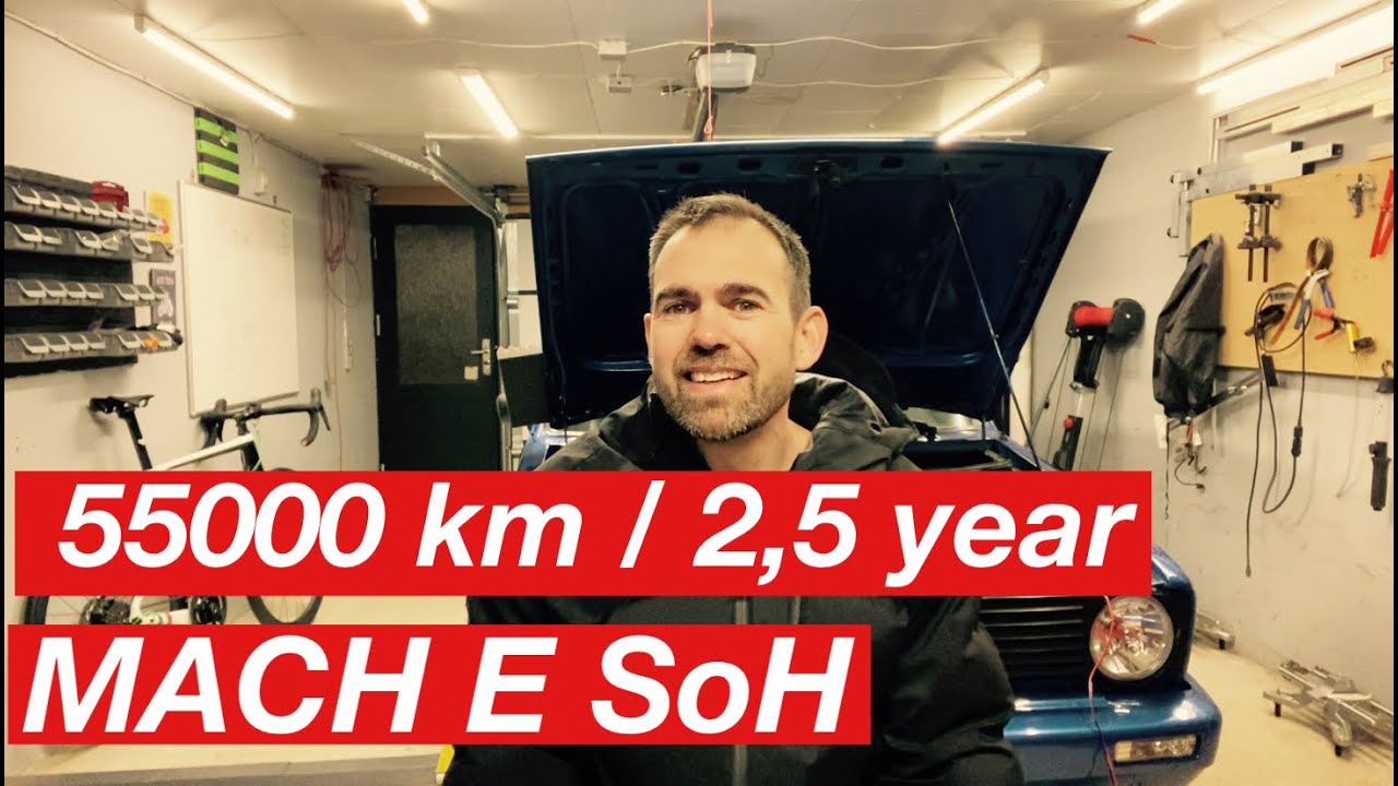 Mach E 55000 Km State of Health