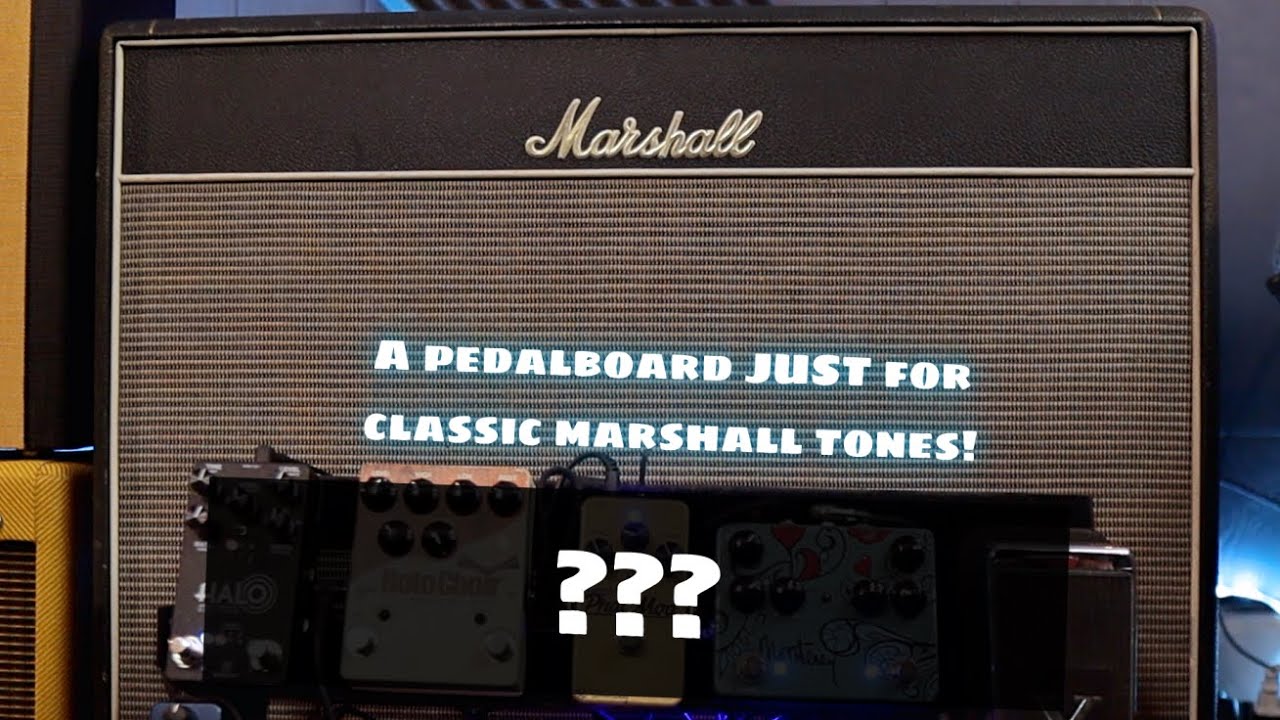 A Pedalboard JUST for a Marshall Bluesbreaker