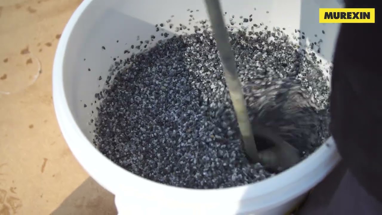 Natursteinteppich dekorativ beschichten