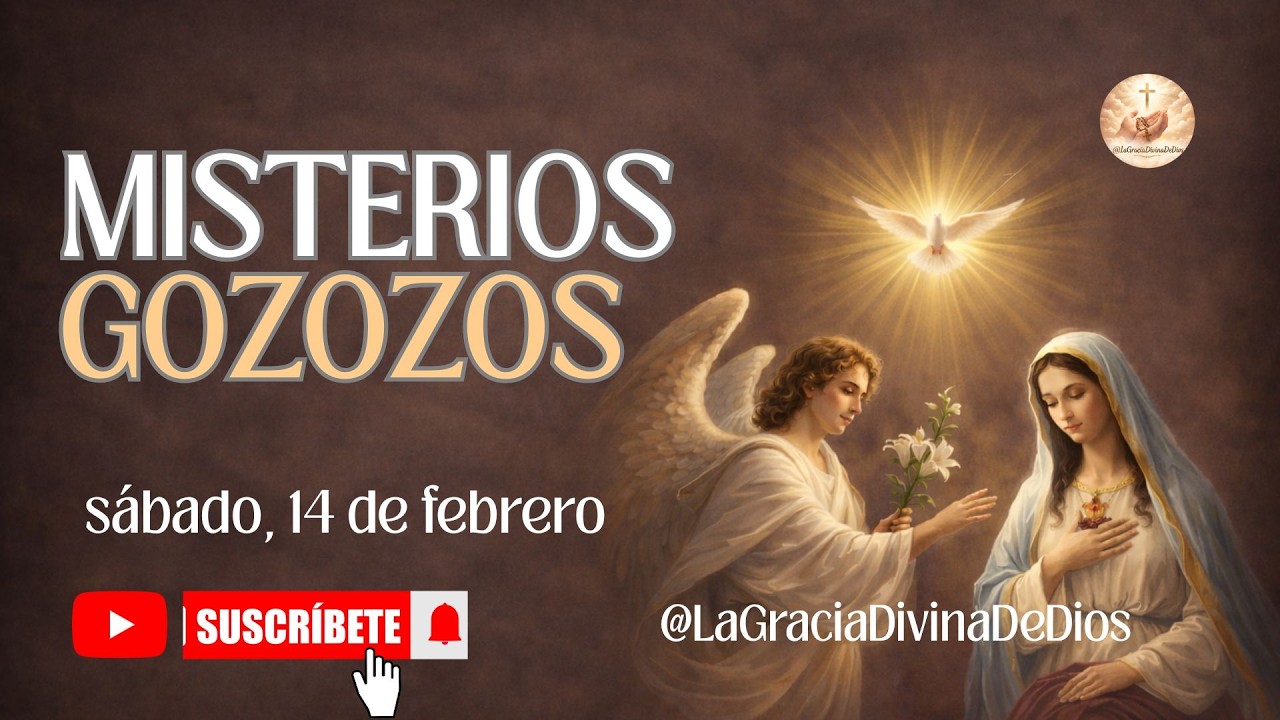 SANTO ROSARIO MISTERIOS GOZOSOS 🙏🏼SABADO 14 DE FEBRERO