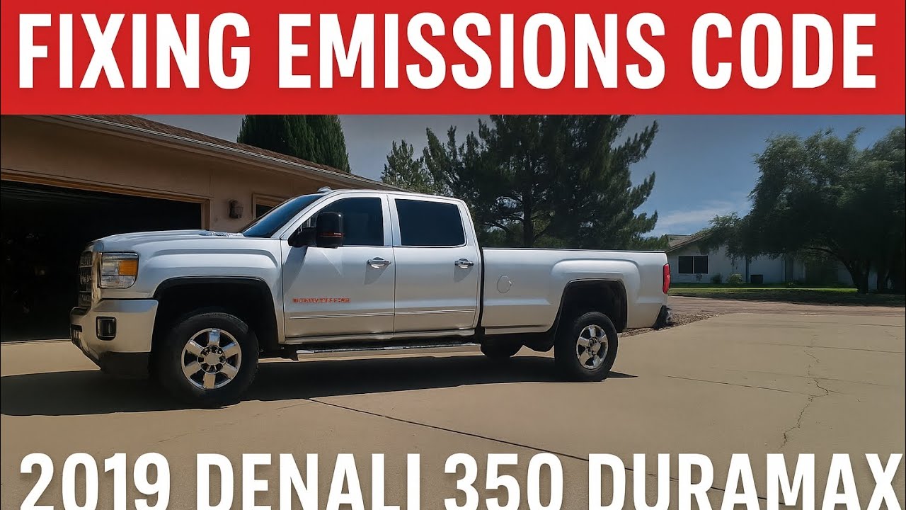 Fix p122d code on 2019 duramax 3500 - INTAKE AIR VALVE FIX!