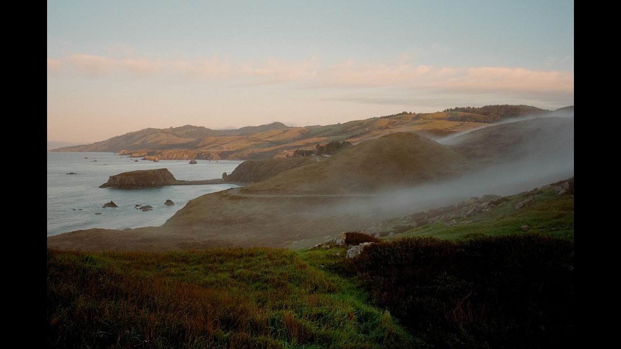 Driving along the California Coast