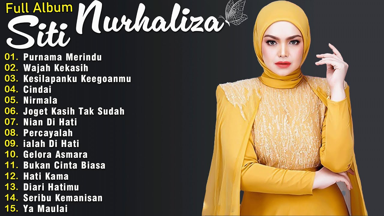 20 Lagu Hits Siti Nurhaliza Full Album || Lagu Pop Terbaik 2024 - Purnama Merindu, Wajah Kekasih