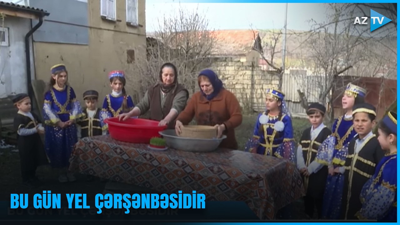 İnanclara görə, Yel çərşənbəsi yazın gəlişindən xəbər verir - Qubadan GÖRÜNTÜLƏR