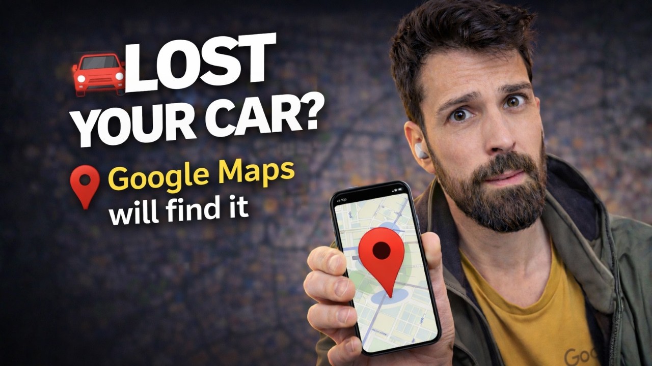Where did I park? Google Maps solves the problem: save your parking spot!