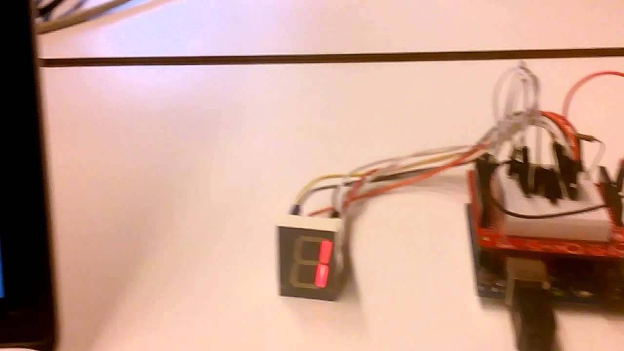 S4A - 7 segments display with 7447 decoder