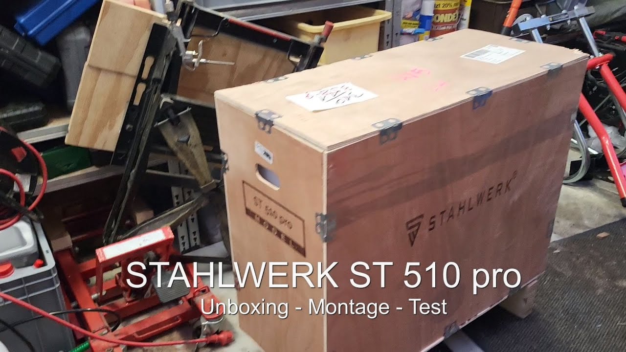 Stahlwerk ST 510 pro Kompressor Unboxing , Aufbau, Test