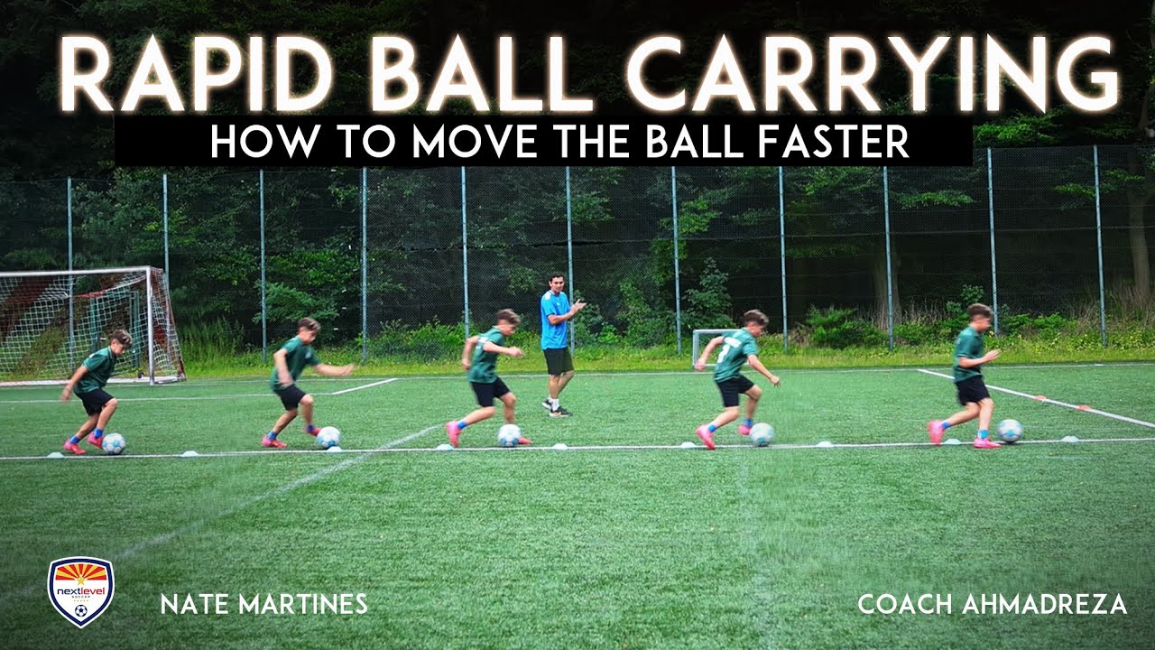 Rapid Ball Carrying Soccer training | Next Level Arizona