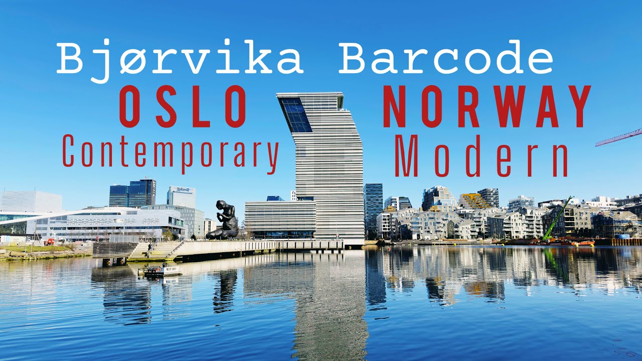 Bjørvika Barcode The Modern Place in Oslo Norway
