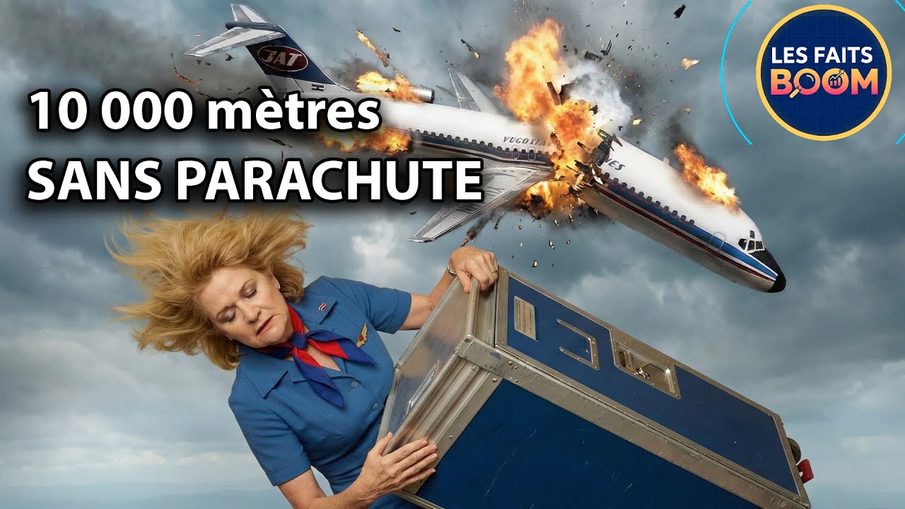 Survivre à une explosion en vol ? J'ai reconstitué la chute de la seule rescapée du vol JAT 367
