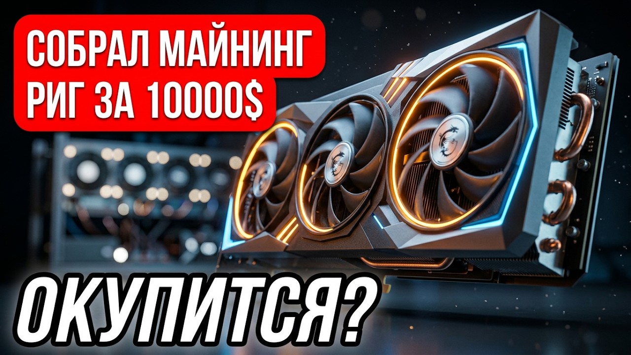 GPU Mining 2026 | Built a $10,000 Mining Rig