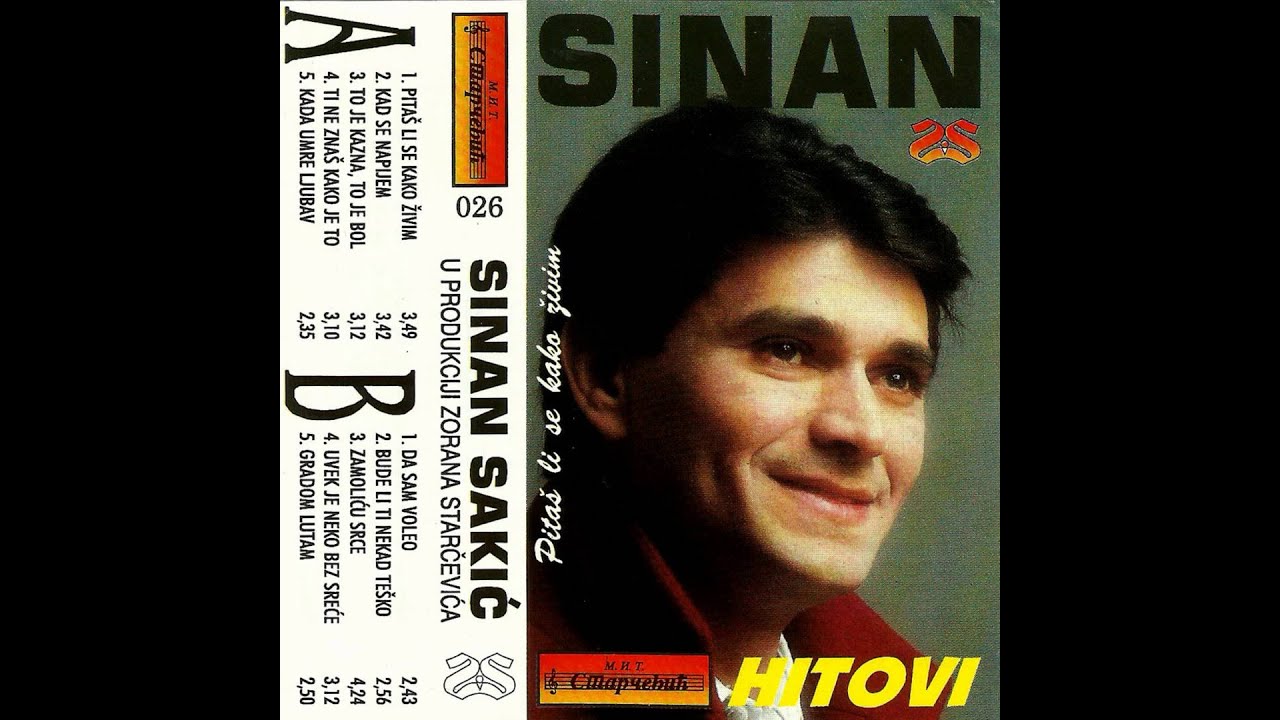 Sinan Sakic - Gradom lutam - (Audio 1992)