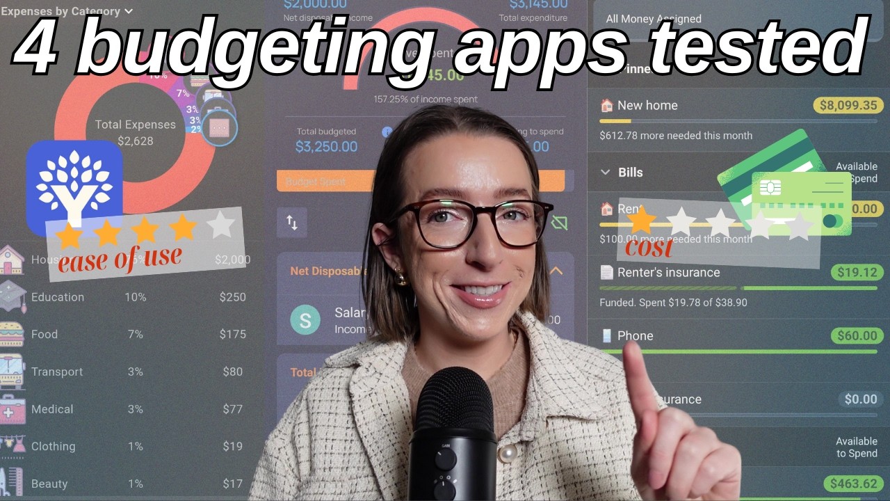 ranking and reviewing 4 popular budgeting apps