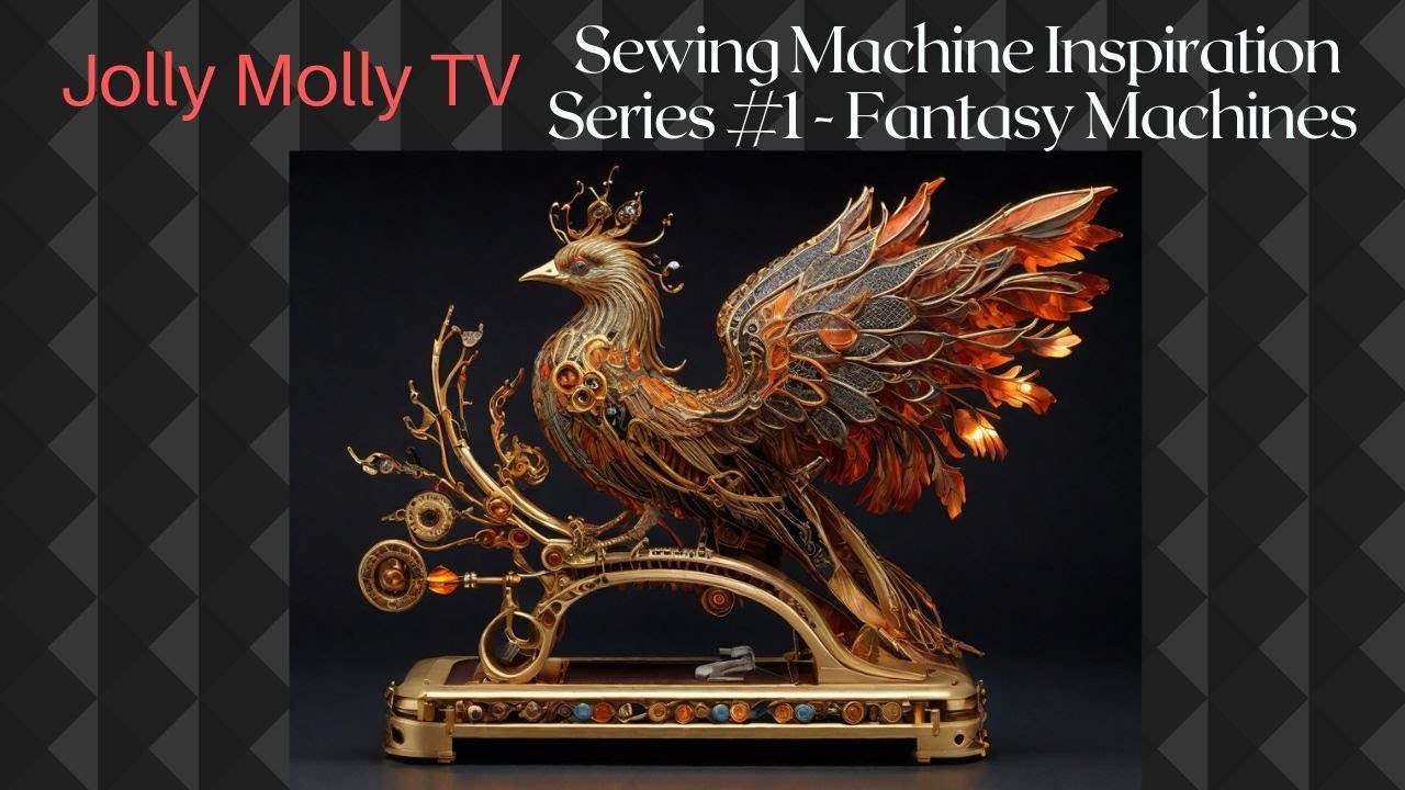 Sewing Machines Series #1 - Fantasy Machine Design Inspiration