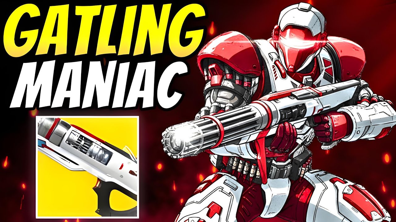 Solo -30 Ultimate With Dual Gatling Gun Void Titan Build Destiny 2.