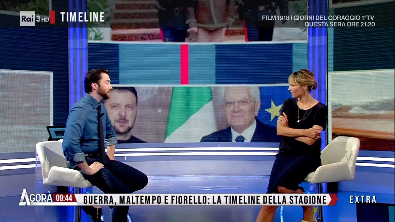 Dalla guerra al maltempo fino a Fiorello: la Timeline dell'anno - Timeline di Agorà del 30/06/2023