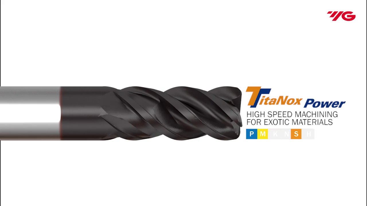 YG-1 Cutting Tools | [Milling] Titanox-Power End mills_High Speed Machining for Exotic Materials