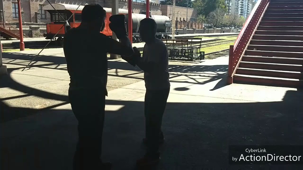 Entrenando Pugilismo.