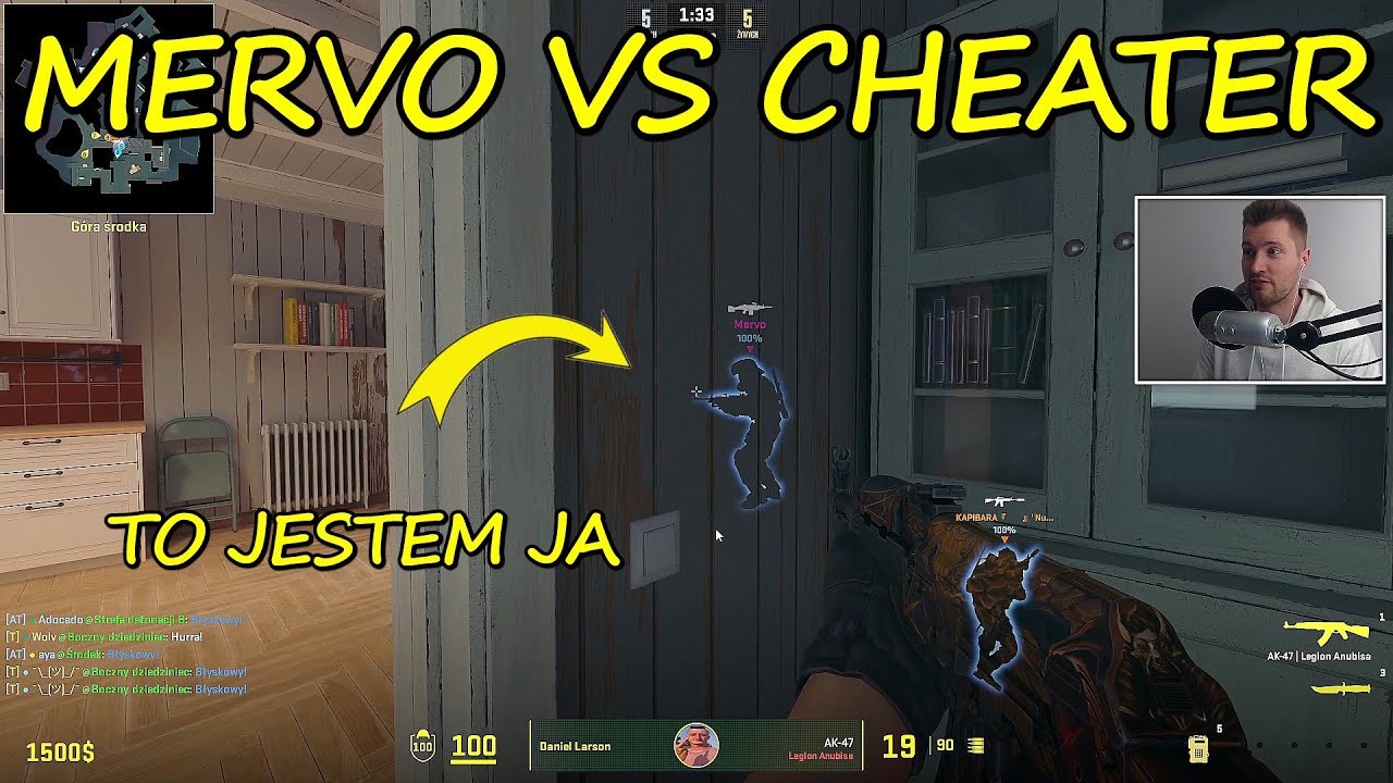 Jak SPOTKAŁEM CHEATERA w CS2... Overwatch! | Mervo