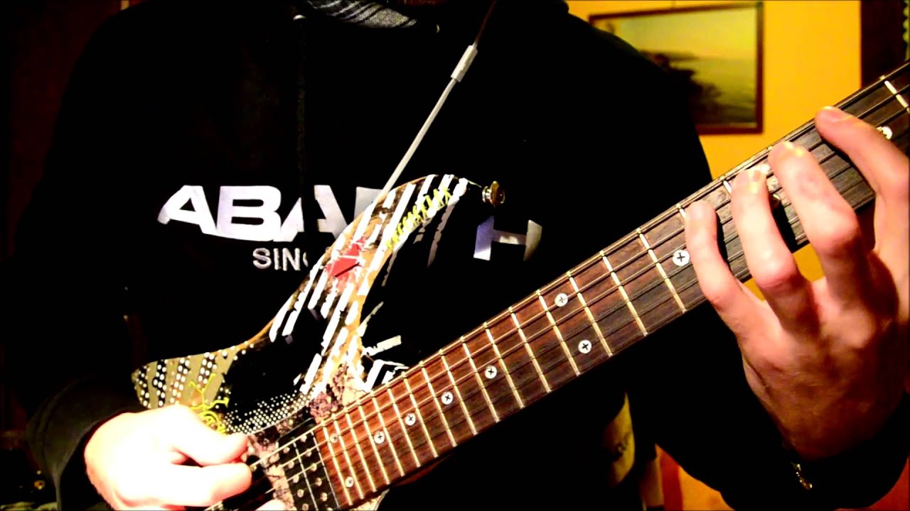 Fusion lick #1 - Dorian, Superlocrian and Tritone scale - Tabs in description