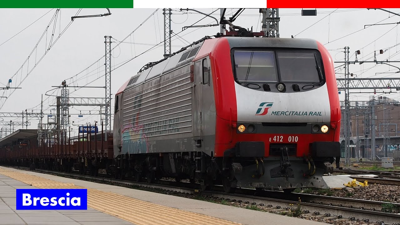 Stazione Ferroviaria di Brescia: la grande varietà dei treni in stazione a Brescia!